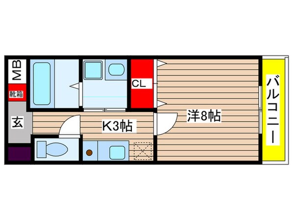 プレミ－ルの物件間取画像